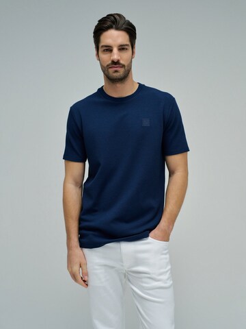 Salsa Jeans Shirt in Blauw: voorkant