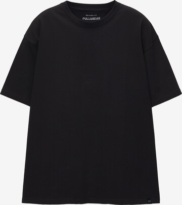 Pull&Bear Shirt in Black: front