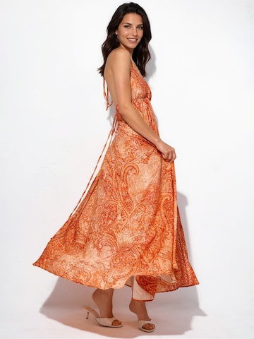 Hiccup Kleid in Orange