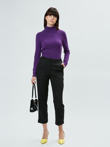 Influencer Pullover in Lila