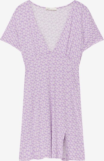 Pull&Bear Summer dress in yellow gold / Light purple / Off white, Item view