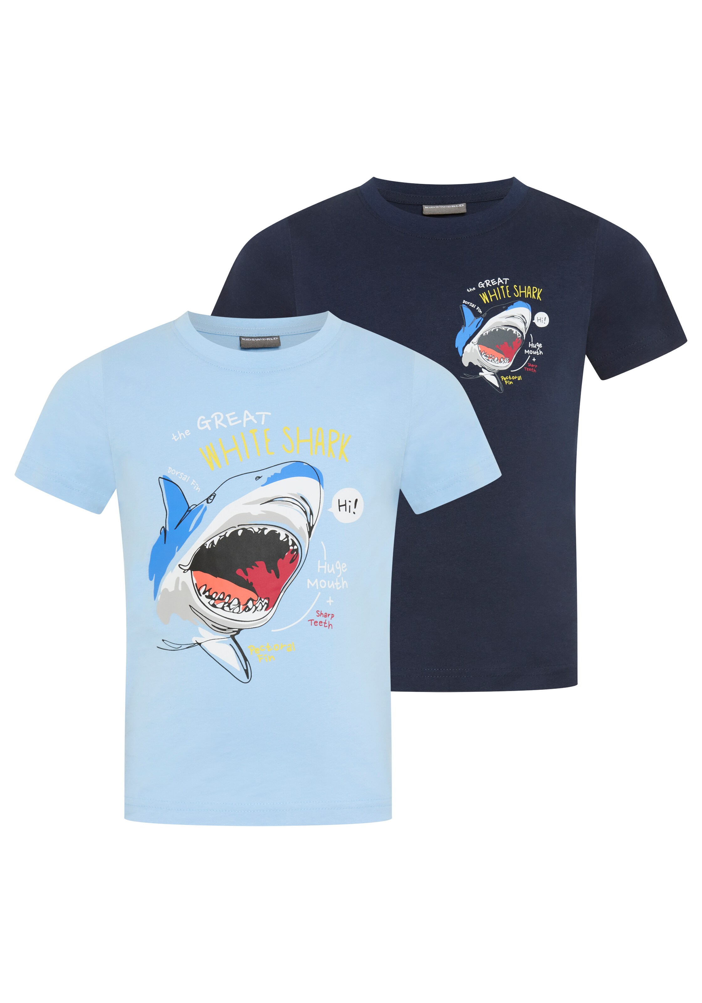 Kidsworld Shirt in Blue: front