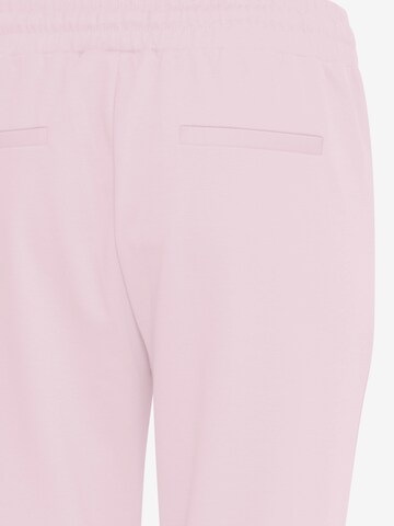 Coupe slim Pantalon à pince 'KATE' ICHI en rose