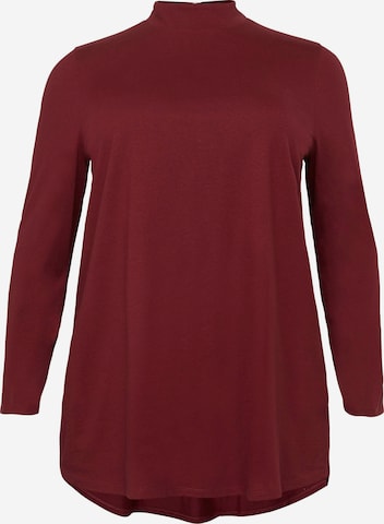 SHEEGO Shirt in Rood: voorkant