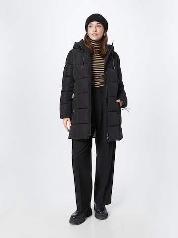 TOM TAILOR Winter coat in Black