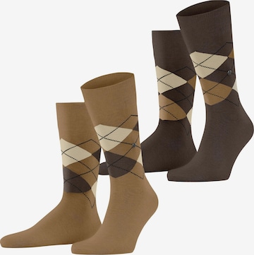 BURLINGTON Socks 'Everyday Argyle' in Brown: front