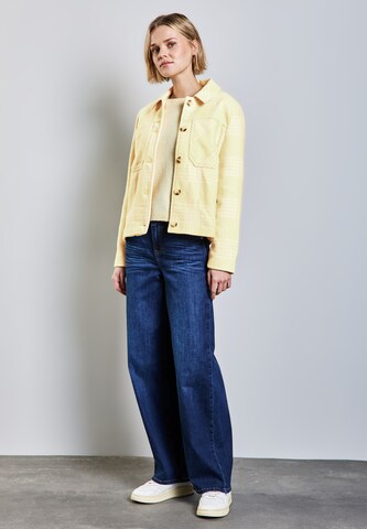STREET ONE Karierte Jacke in Hellgelb ABOUT YOU