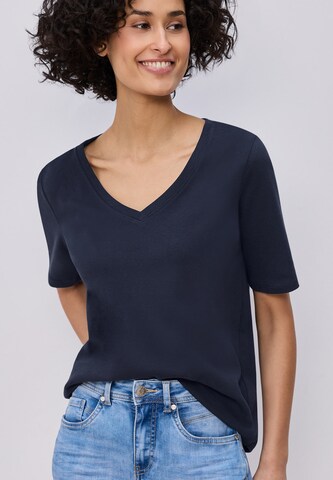 STREET ONE Shirt in Blue: front