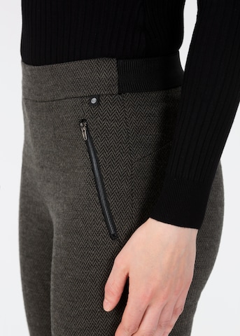 STEHMANN Slimfit Hose 'Imilia' in Grau