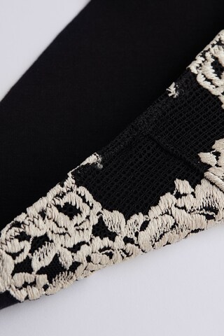 INTIMISSIMI Panty 'Pretty Flowers' in Black