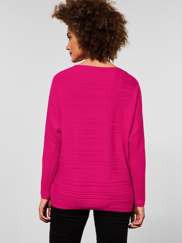 STREET ONE Pullover in Pink