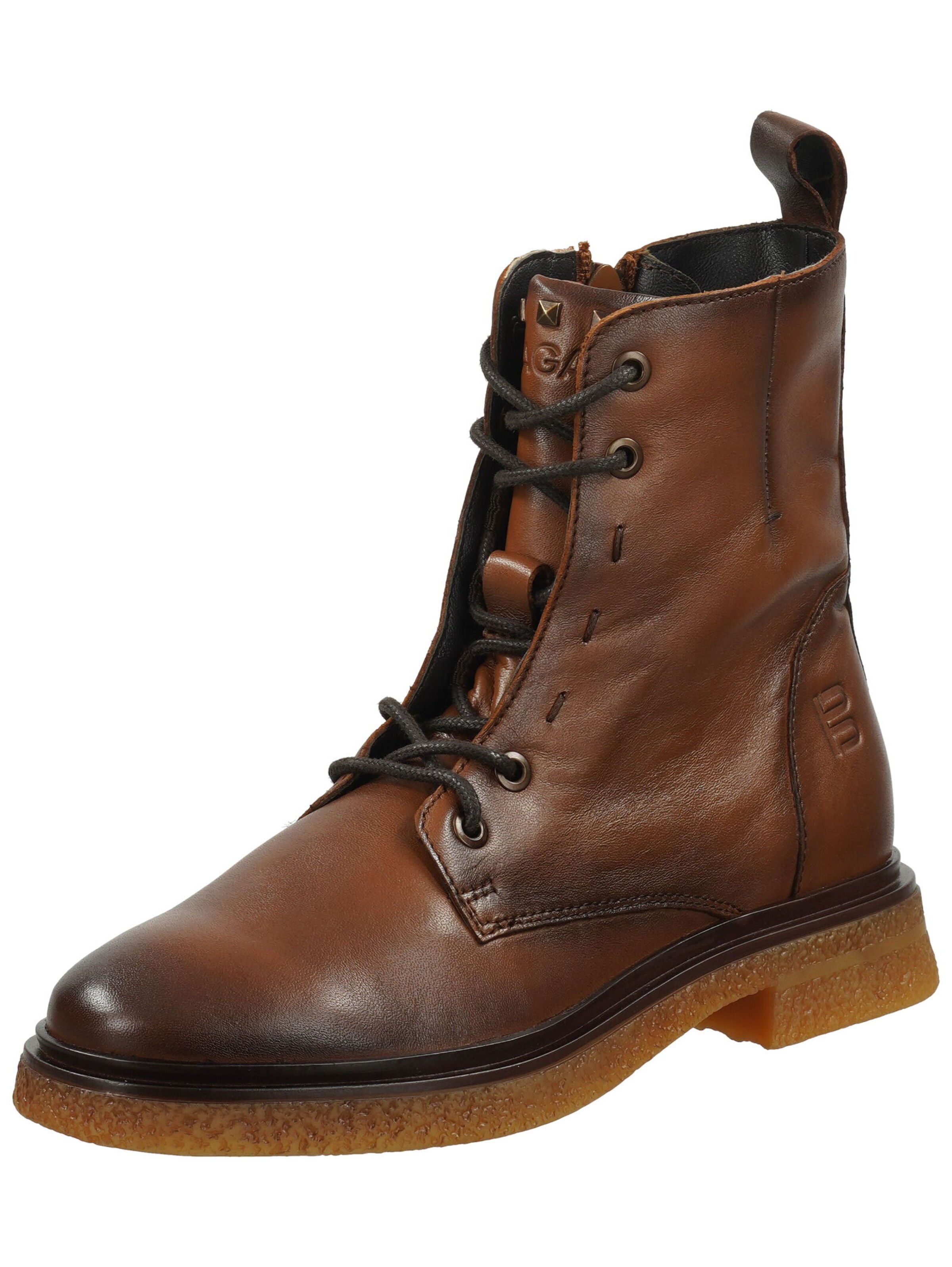 TT. BAGATT Veterlaarsjes in Bruin: voorkant