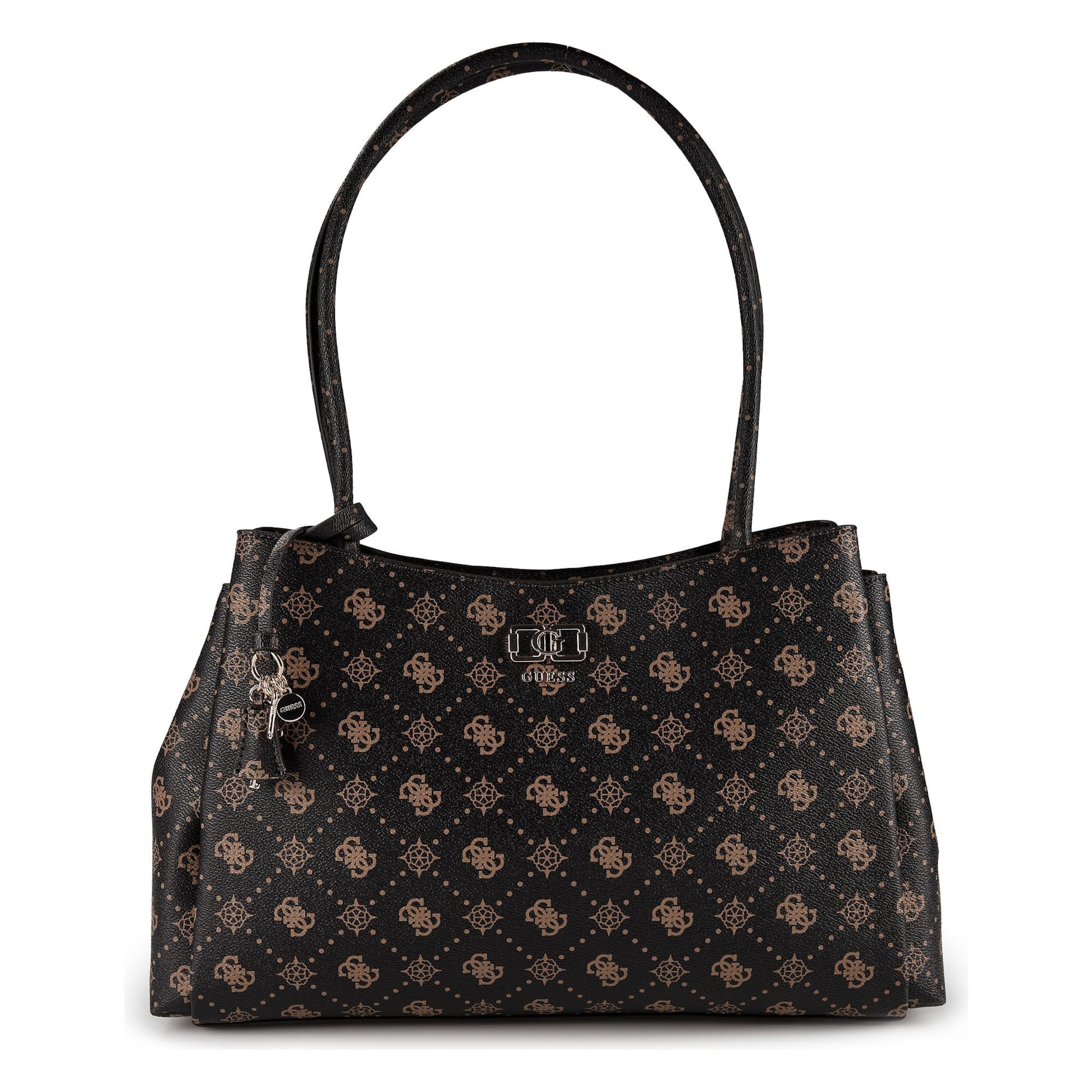 Sac bandoulière 'Emelie' GUESS en marron : devant