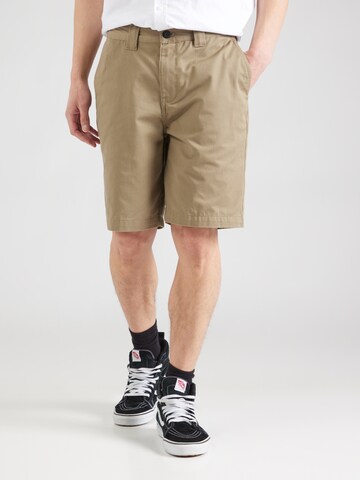 BILLABONG Normální Chino kalhoty 'CARTER' – zelená: přední strana