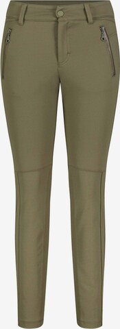 MAC Slimfit Broek in Groen: voorkant