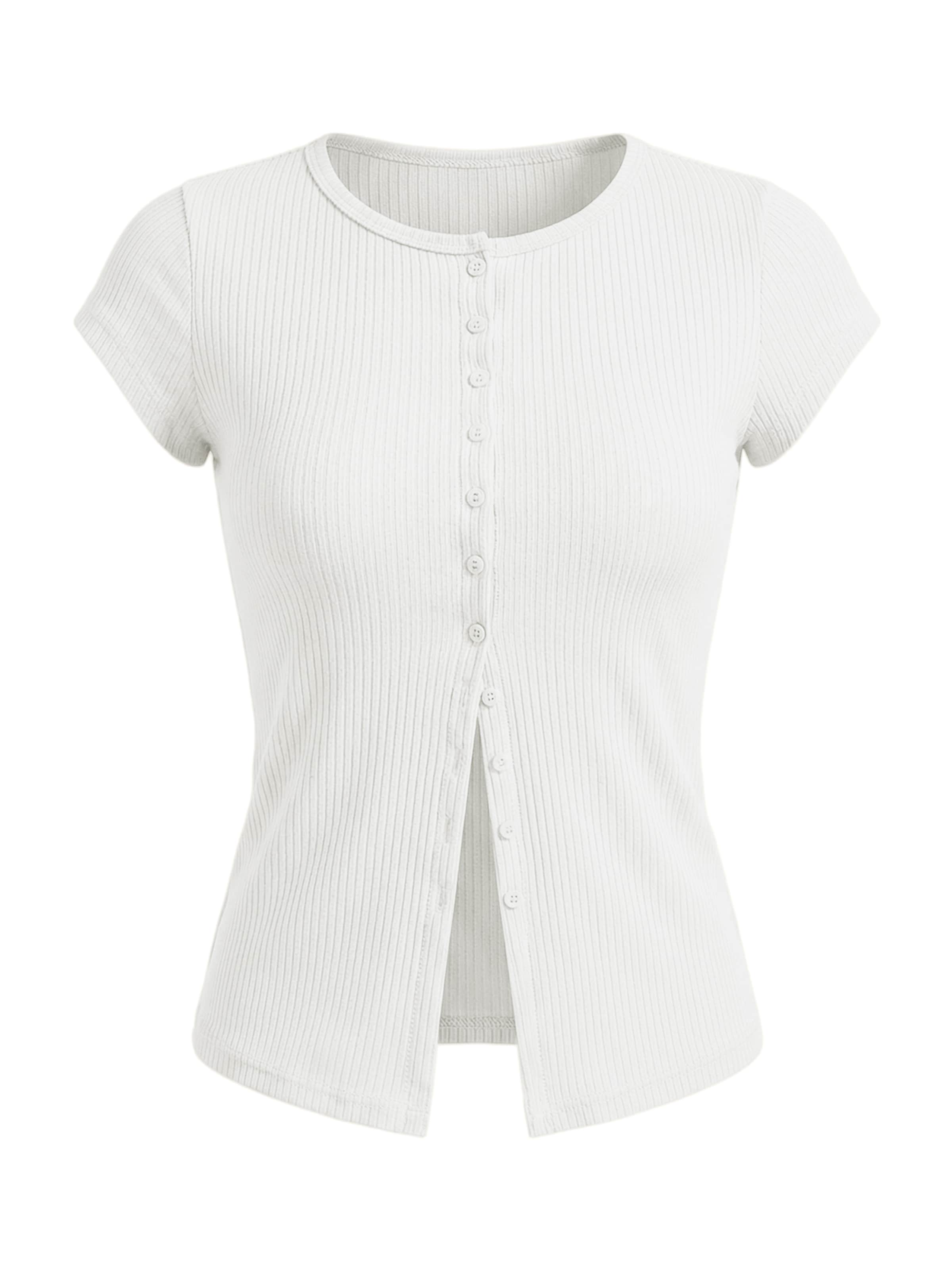 Imily Bela Tričko - Biela: predná strana