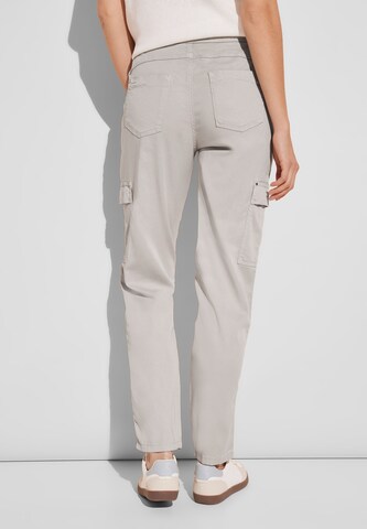 STREET ONE Loose fit Cargo Pants in Beige