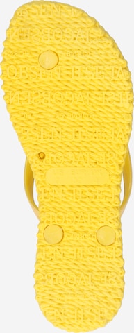 ILSE JACOBSEN T-Bar Sandals 'Cheerful 01' in Yellow