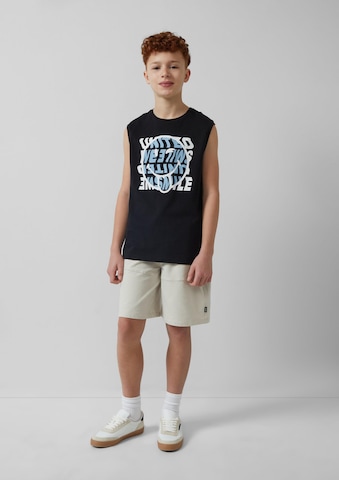 T-Shirt s.Oliver en noir : devant