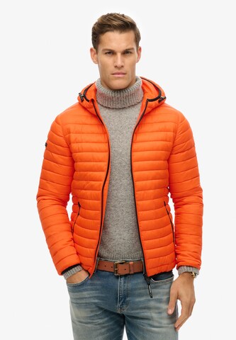 Superdry Tussenjas 'Fuji' in Oranje: voorkant