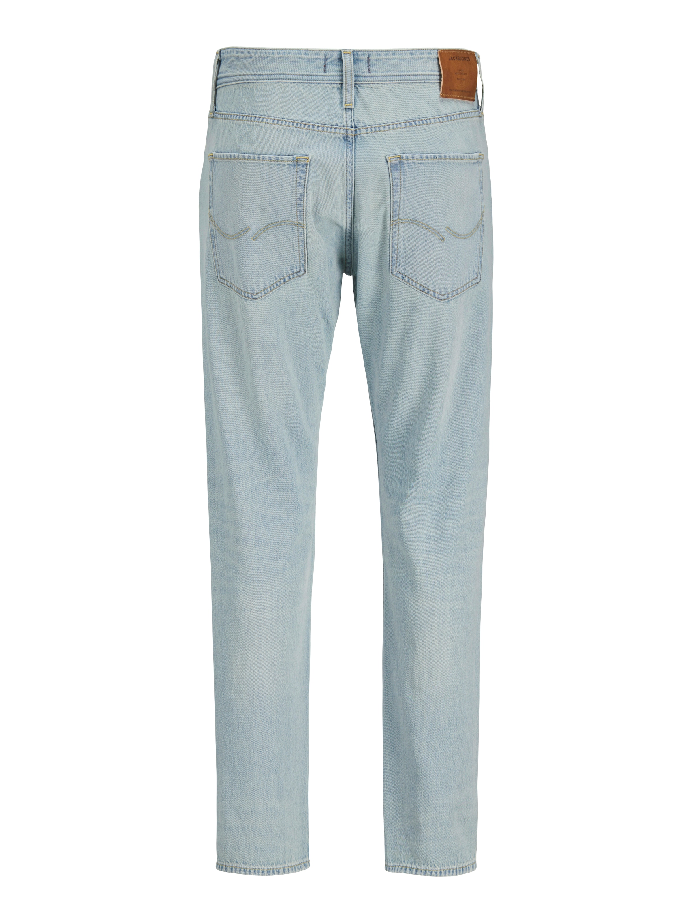 JACK & JONES Lużny krój Jeansy 'ICHRIS ORIGINAL' w kolorze niebieski