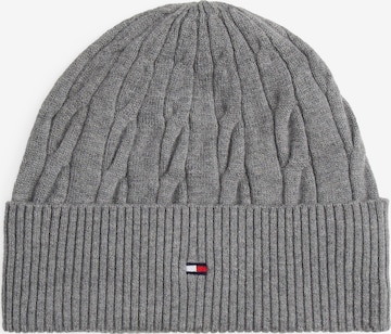 TOMMY HILFIGER Шапка в сиво: отпред