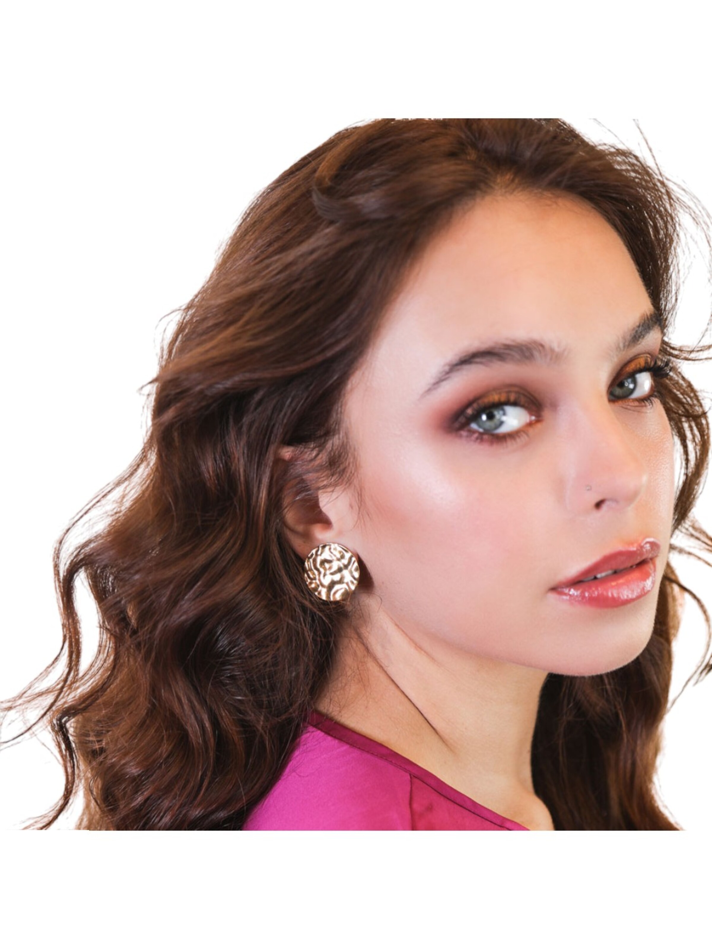 Sergio Engel Earrings 'Flow Ohrclip 01' in Gold