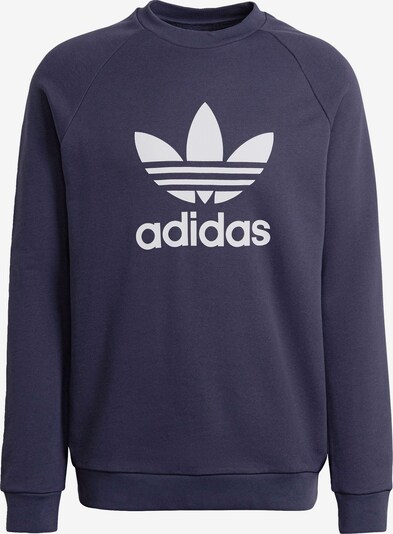 ADIDAS ORIGINALS Sweatshirt 'Adicolor Classics Trefoil' in navy / weiß, Produktansicht