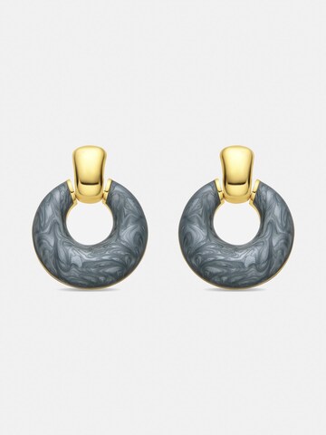 Luxenter Earrings 'Fores' in Blue: front
