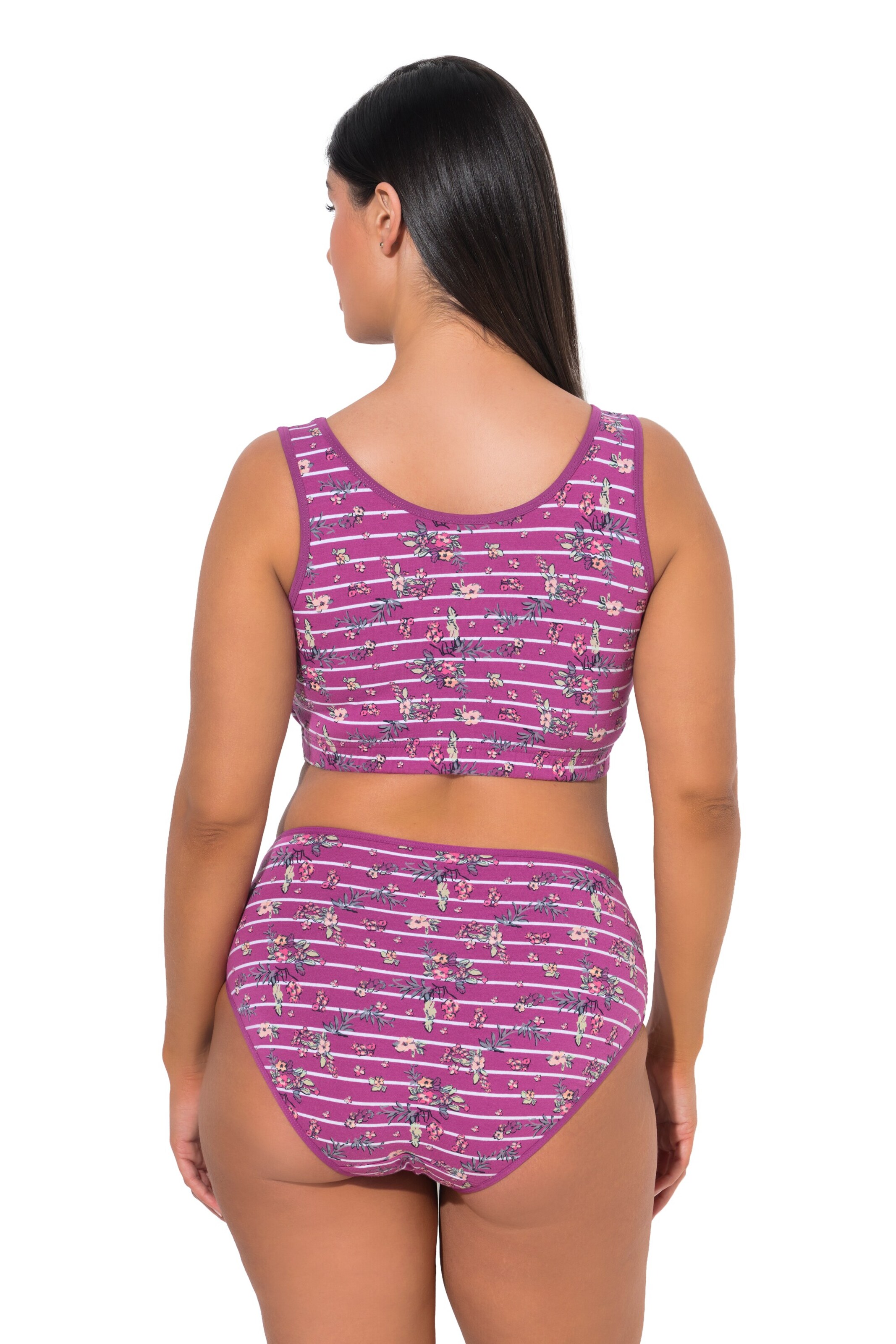Ulla Popken Bustier BH in Pink