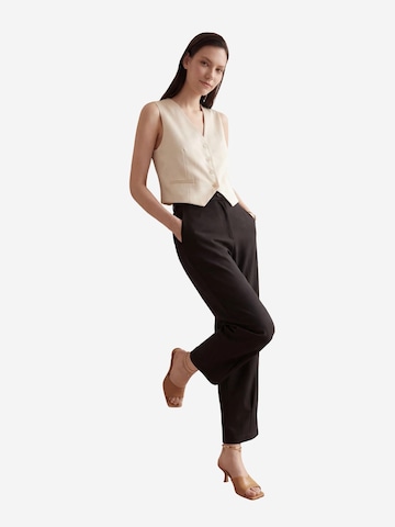 Tapered Pantaloni con piega frontale di My fashion in nero