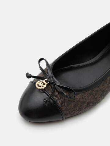 MICHAEL Michael Kors Ballerina 'PIPER' i brun
