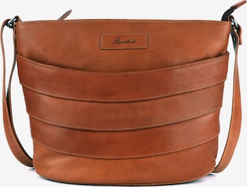 Benthill Schultertasche in Braun: Vorderseite