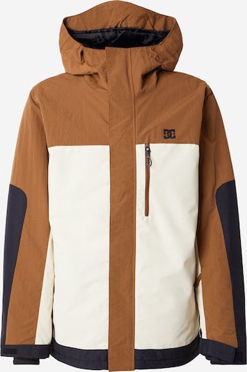 DC Shoes Urheilutakki 'DEFIANT' värissä beige / musta / valkoinen, Tuotenäkymä