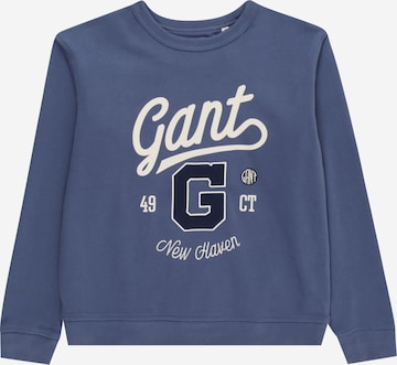 Sweat GANT en bleu : devant