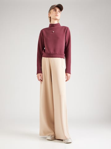 GUESS - Pierna ancha Pantalón 'OLYMPE' en gris