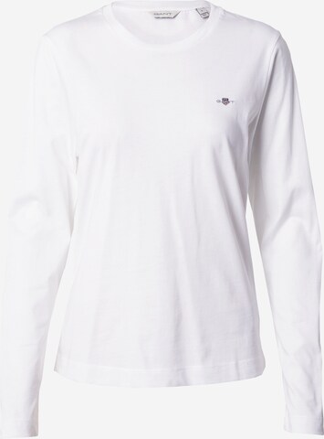 T-shirt GANT en blanc : devant