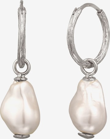 Boucles d'oreilles ELLI en argent : devant