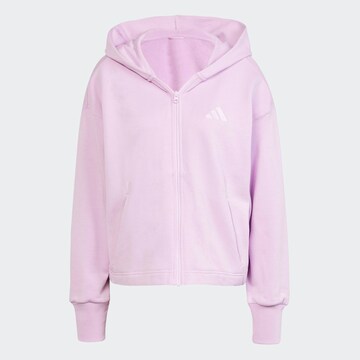 ADIDAS SPORTSWEAR Αθλητική ζακέτα φούτερ 'ALL SZN' σε λιλά: μπροστά