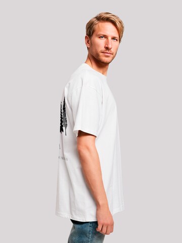 T-Shirt 'Escape Discover the World ' F4NT4STIC en blanc
