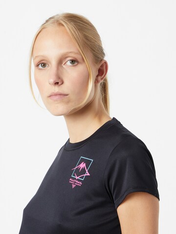 ASICS Functioneel shirt 'Fujitrail' in Zwart