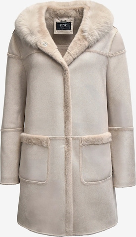 Funk since 1776 Winter Coat in Beige: front