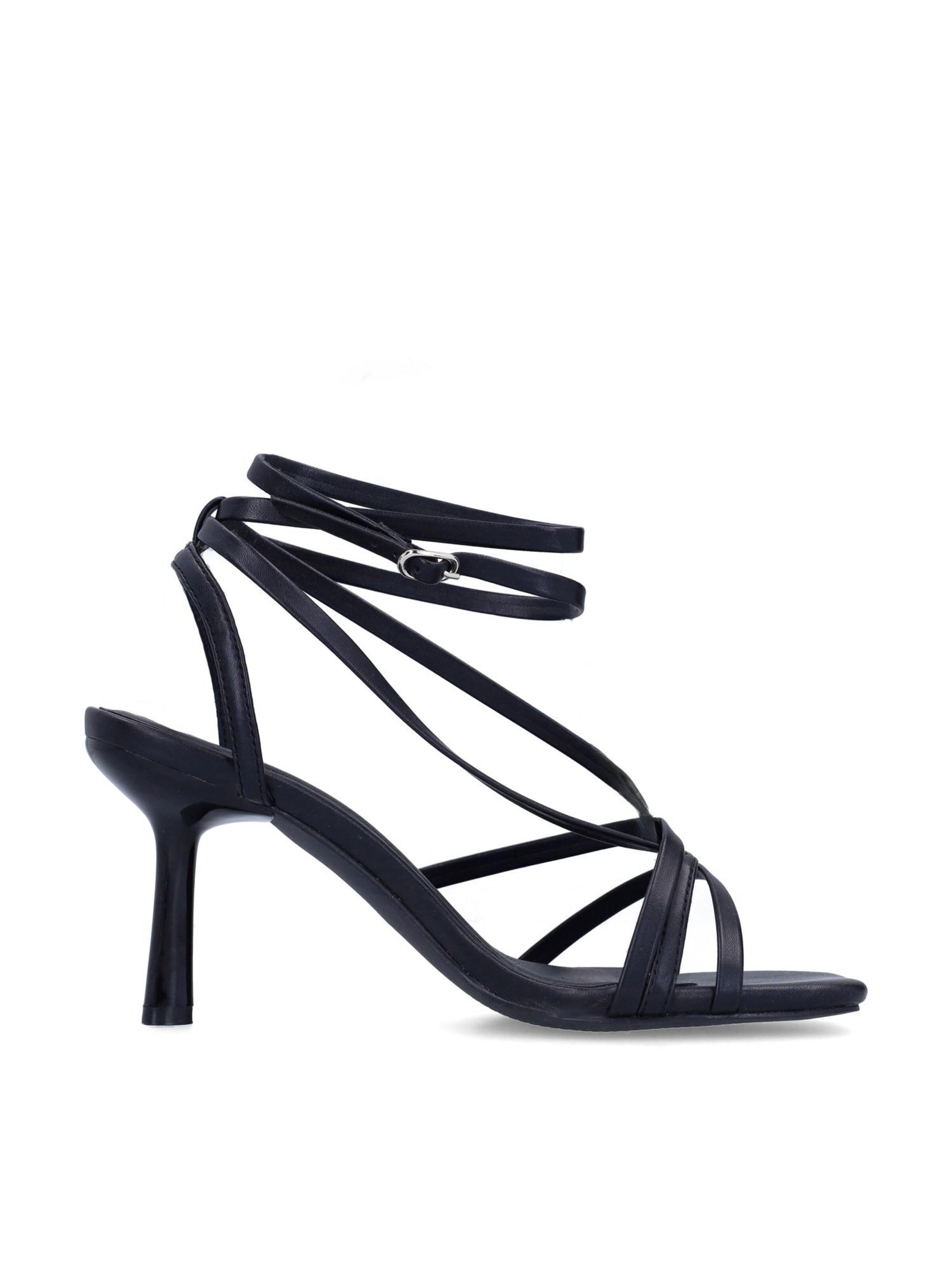 SACHA Sandalen met riem in Zwart