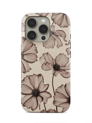 BURGA Smartphone Case 'SafetySet: MagSafe Case Barely Yours + GRATIS Glasschutz iPhone 16 Pro' in Beige: front