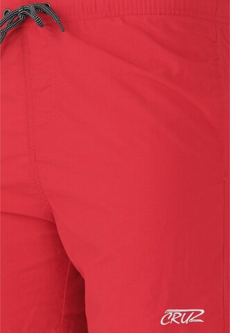 Cruz Zwemshorts in Rood