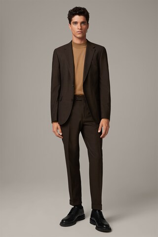 STRELLSON Slim fit Suit Jacket ' Alzer ' in Brown