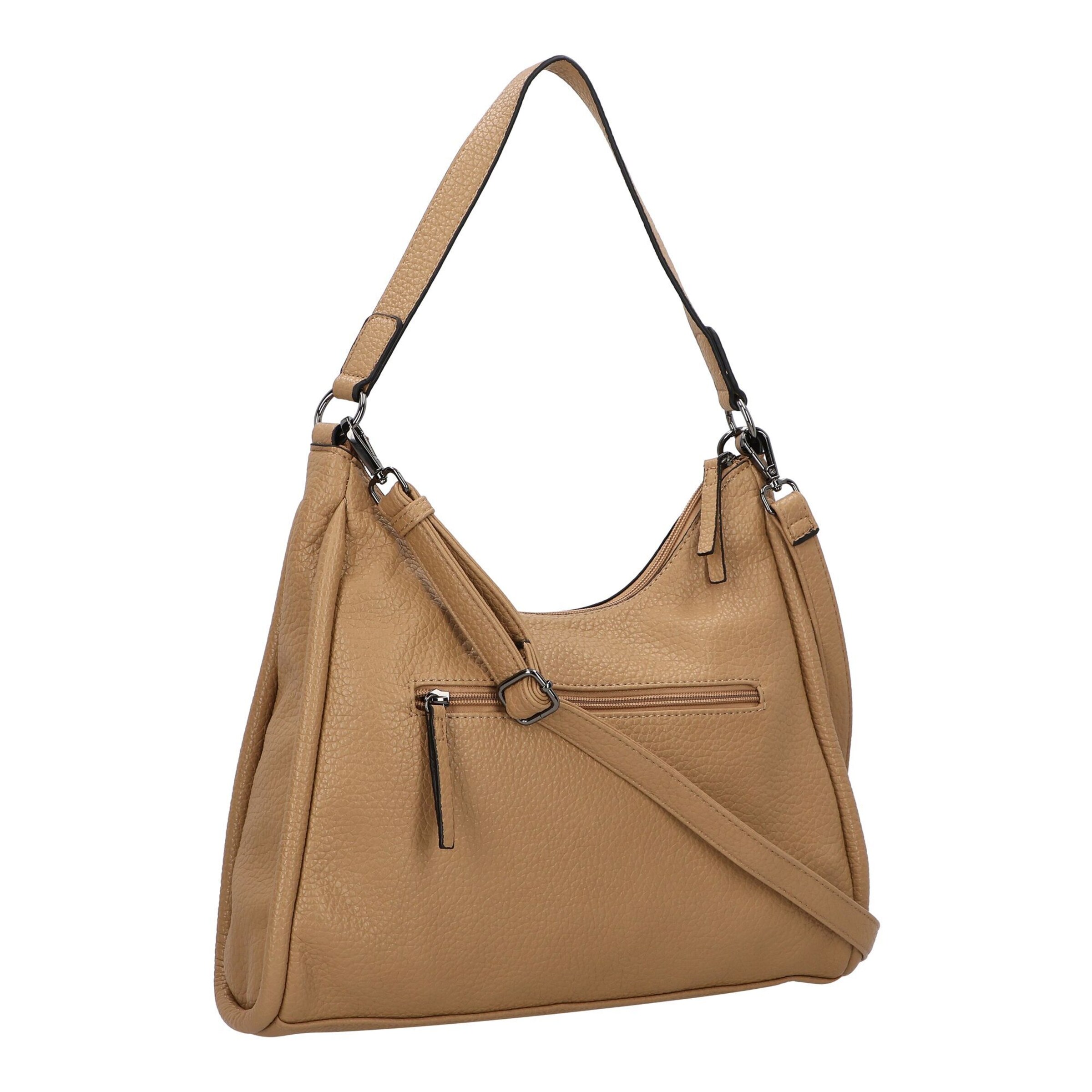 TOM TAILOR DENIM Schoudertas 'Finna' in Bruin