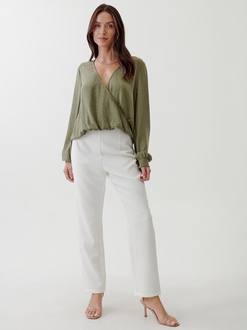 Tussah Blouse in Green