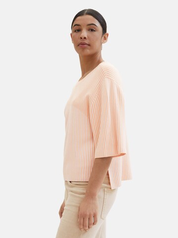 TOM TAILOR Pullover in Orange