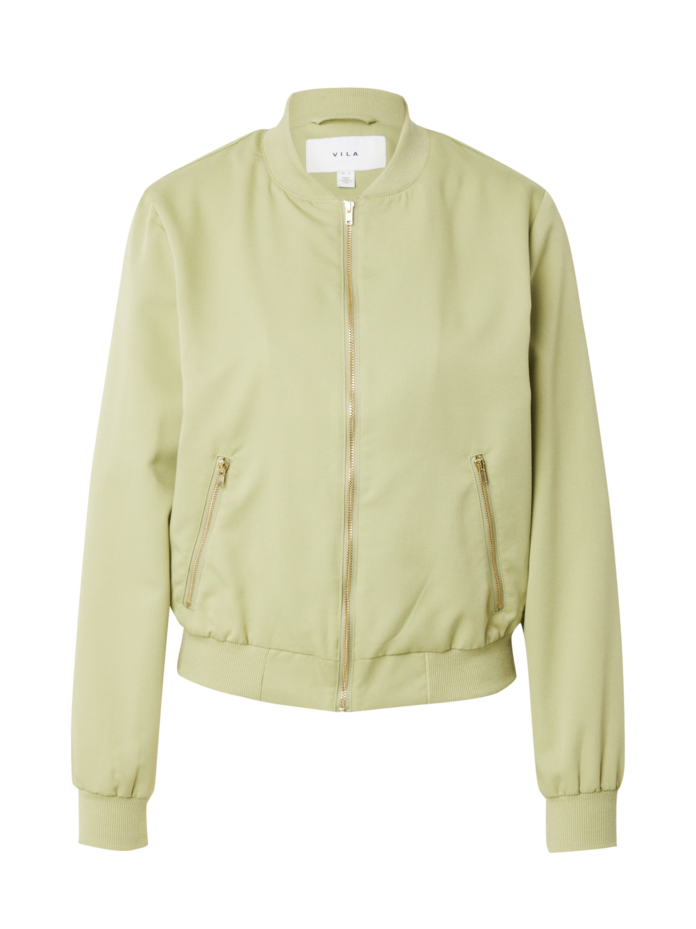 Giacca di mezza stagione 'VIBUBBLE' di VILA in verde: frontale